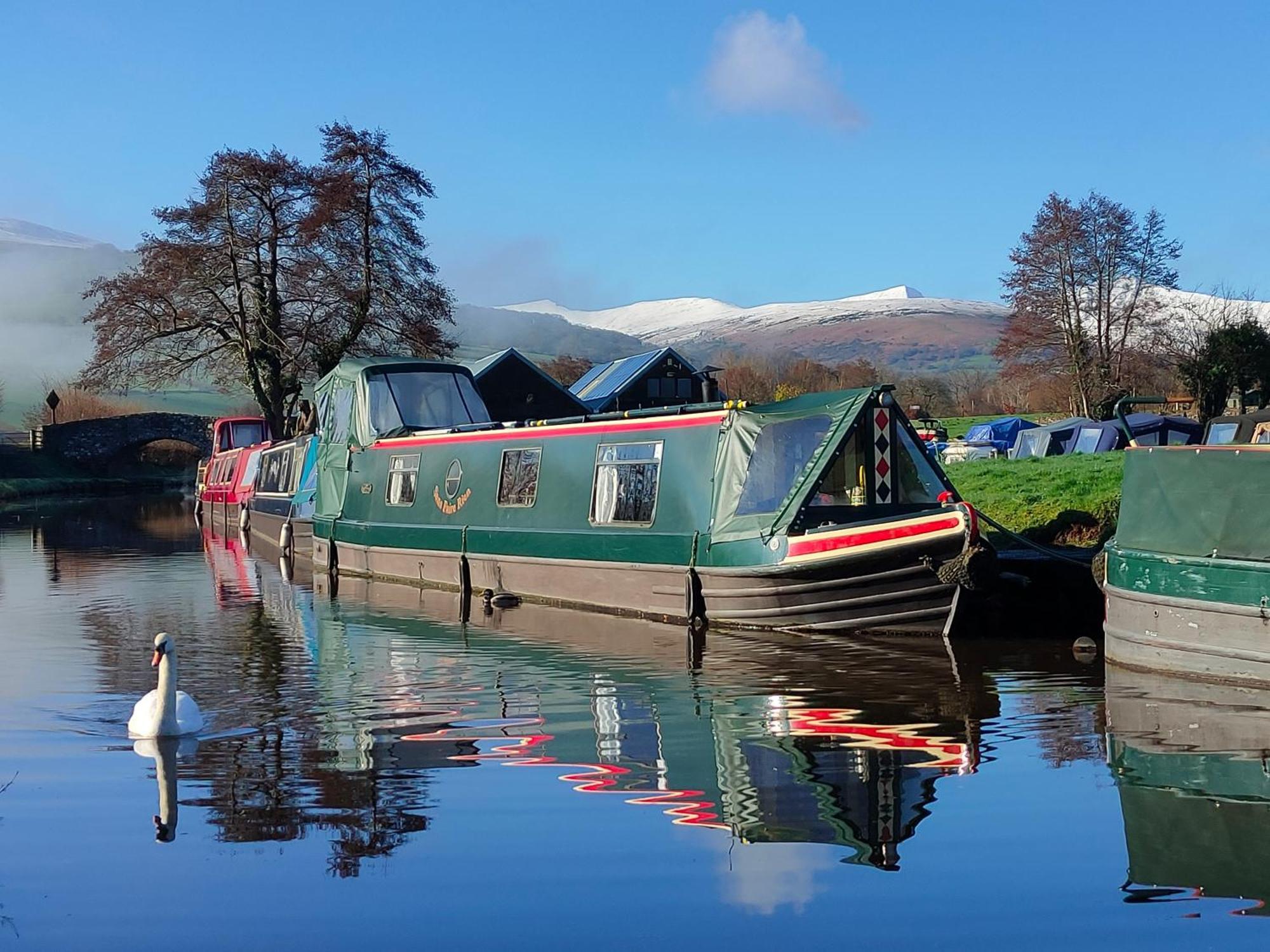Ty Newydd B&B Brecon Esterno foto